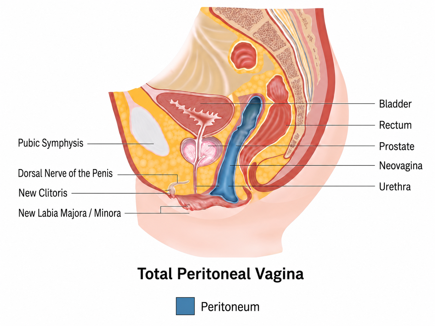 Postoperative neovagina diagram 3